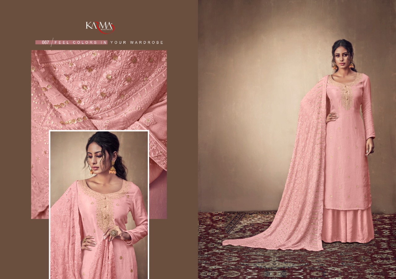 Karma 666 Series Designer Salwar Suits