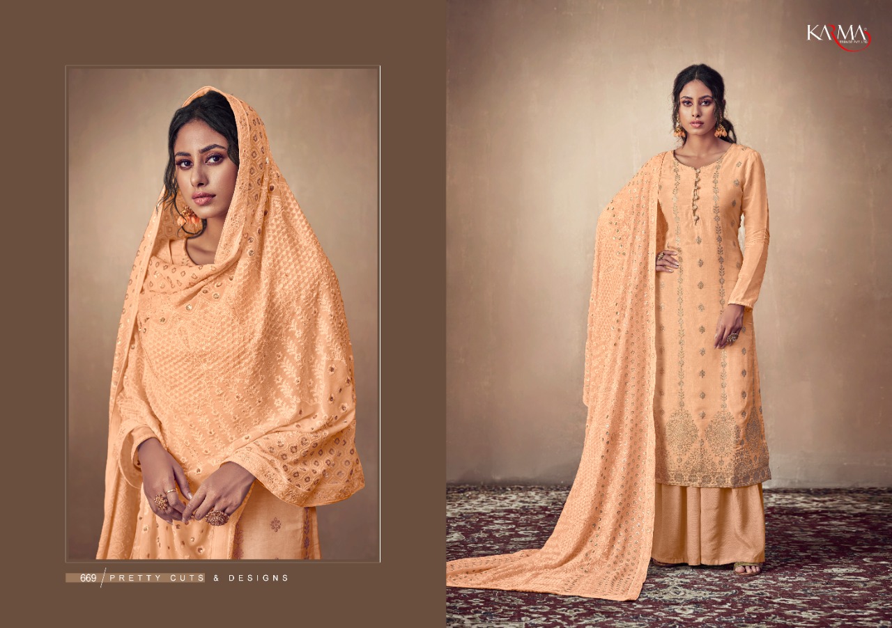 Karma 666 Series Designer Salwar Suits