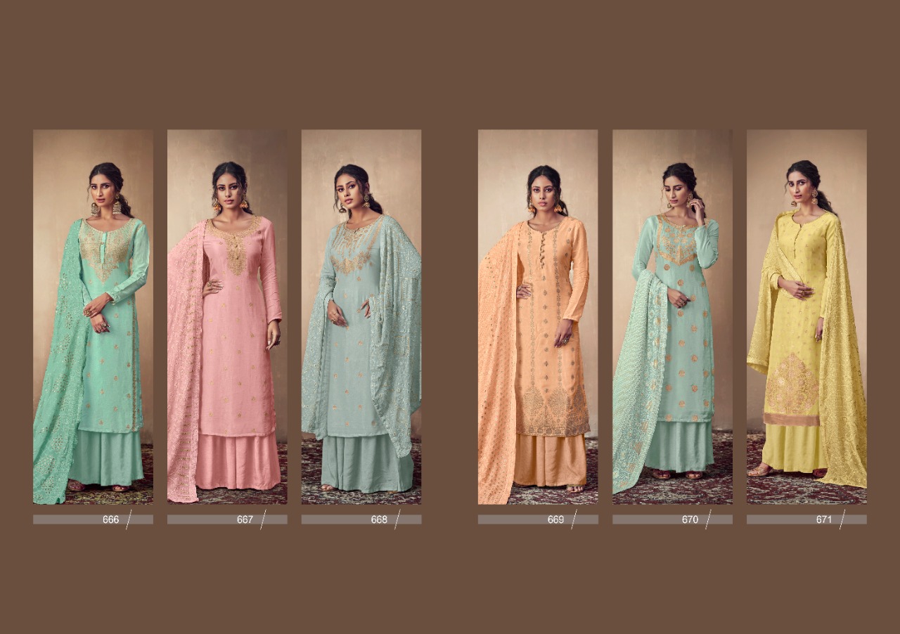 Karma 666 Series Designer Salwar Suits