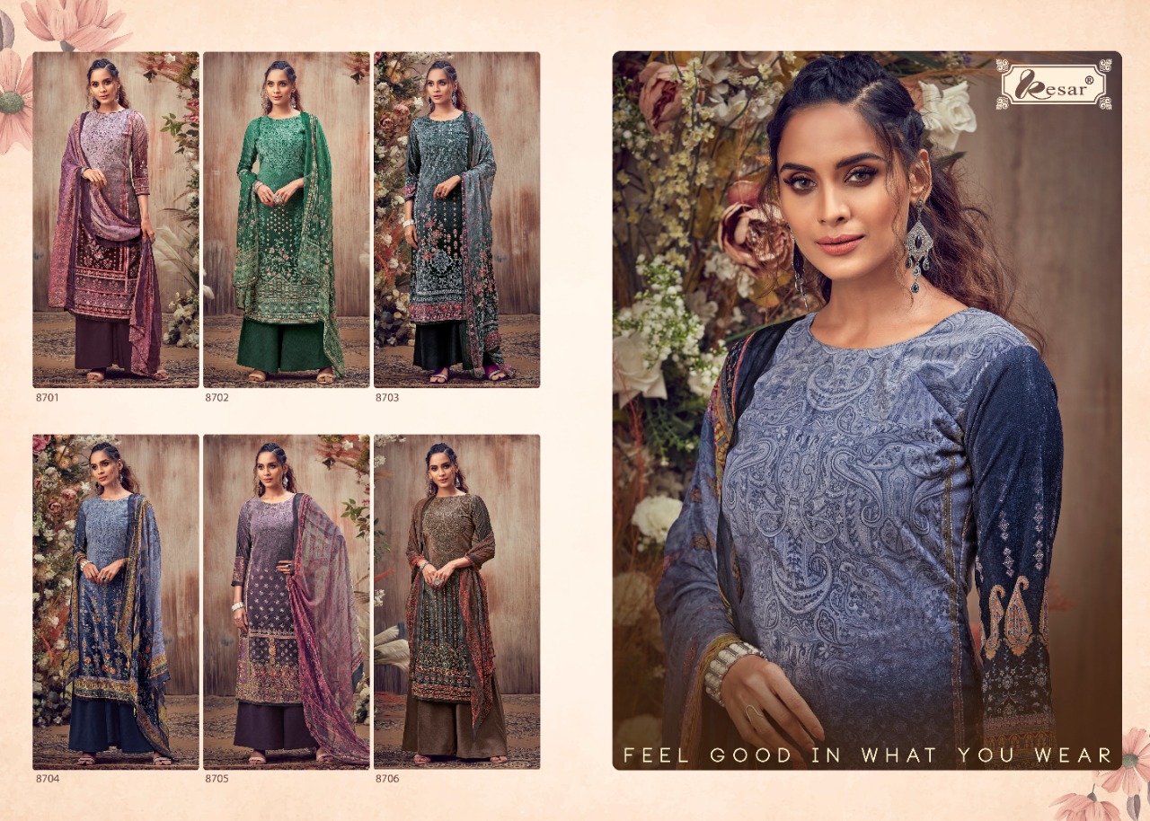 Kesar Presents Imara Designer Dress Material