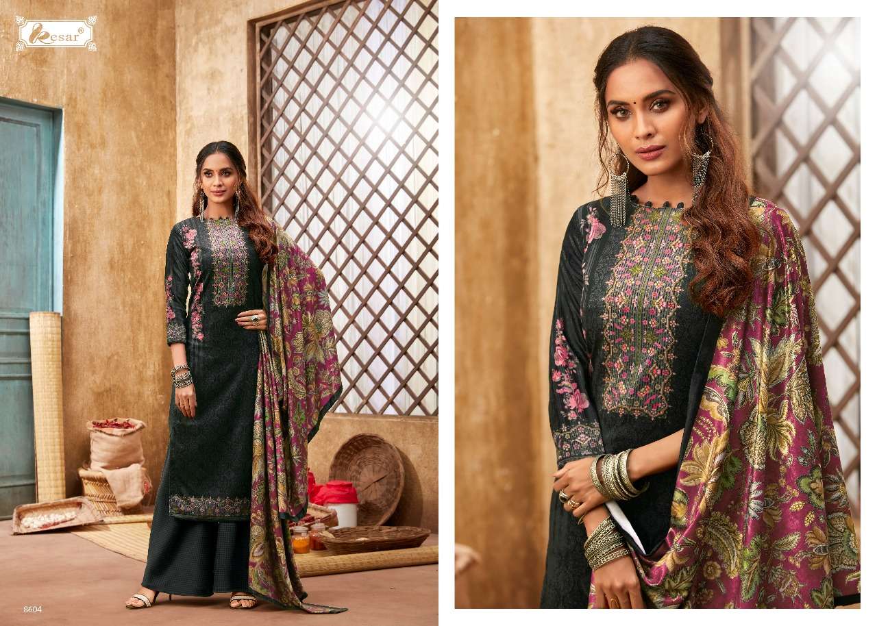 Kesar Presents  Hiraeth  Designer Dress Material