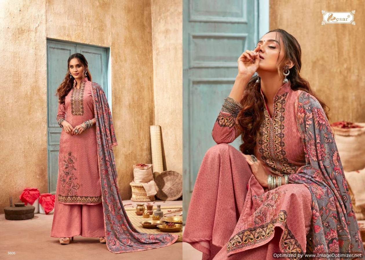 Kesar Presents  Hiraeth  Designer Dress Material