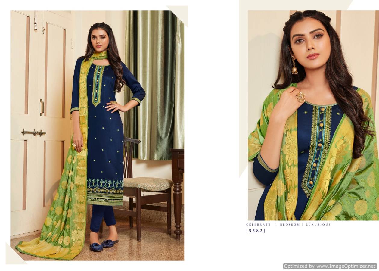Kessi  Presents Asopalav Vol 15 Designer Dress Material