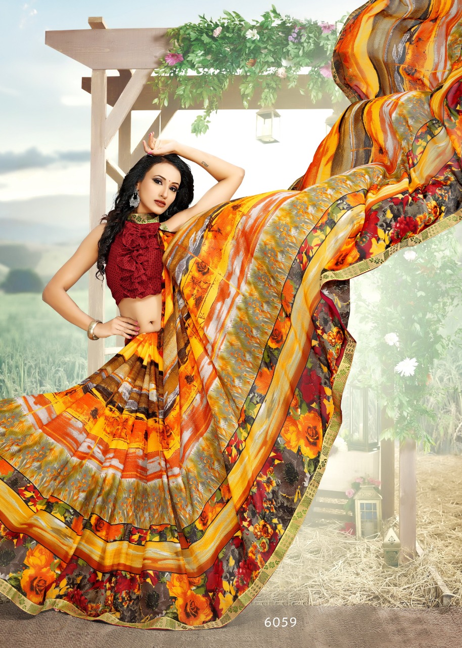 Kodas Presents Dilnashee Vol 21 Printed Saree Collection