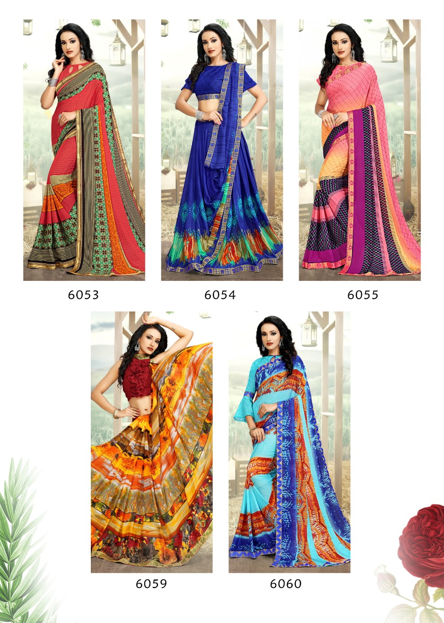 Kodas Presents Dilnashee Vol 21 Printed Saree Collection