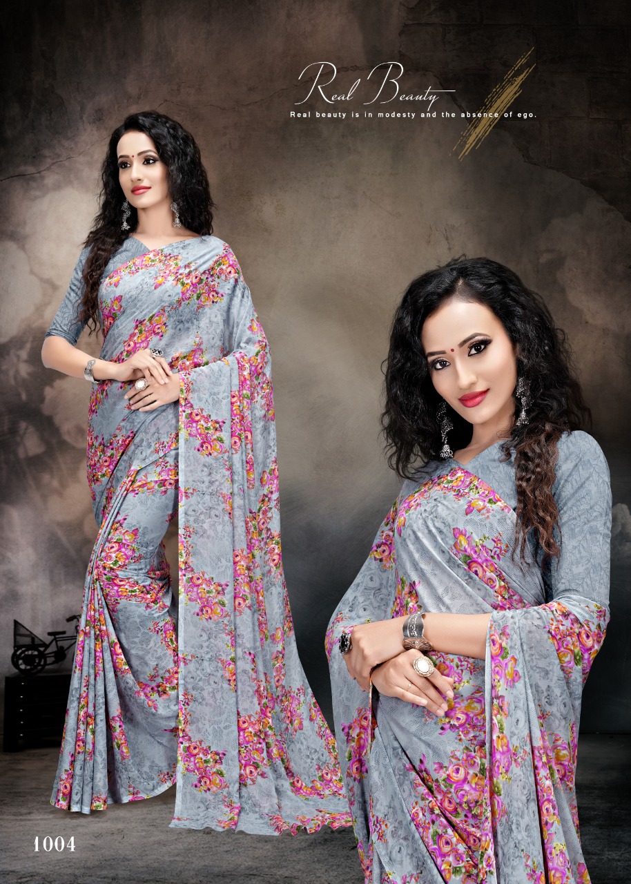 Kodas  Presents  Future Fashion Vol 5  Printed Saree Collection