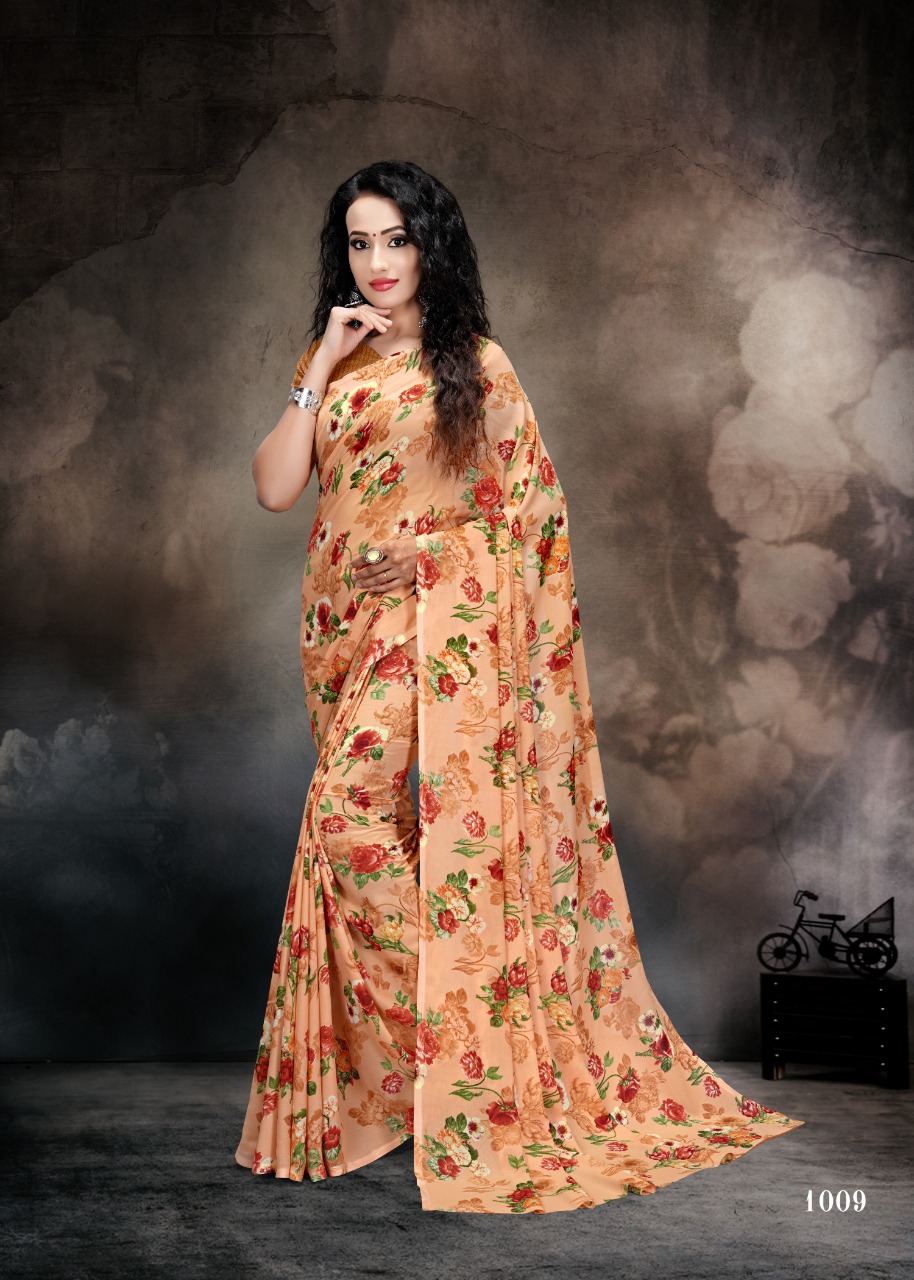 Kodas  Presents  Future Fashion Vol 5  Printed Saree Collection