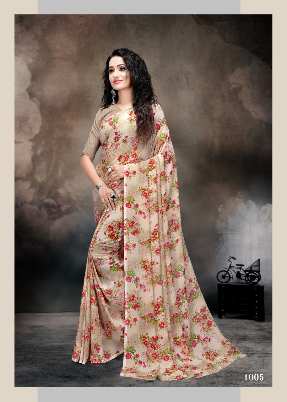 Kodas  Presents  Future Fashion Vol 5  Printed Saree Collection