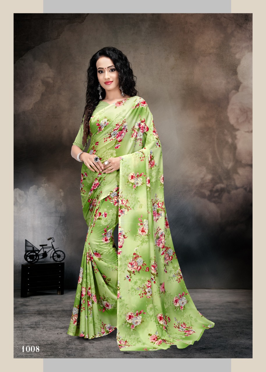 Kodas  Presents  Future Fashion Vol 5  Printed Saree Collection