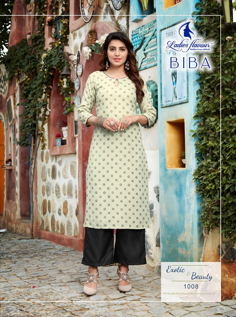 Buy BIBA Women's Cotton Kurta (BIBA CHI16896_36_Blue_Large) at Amazon.in