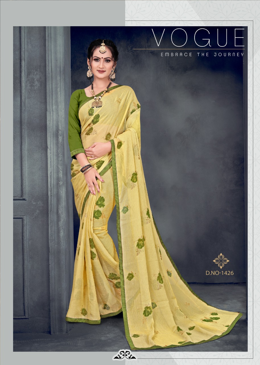 Leela Weight Less Casual Wear Sarees Catalogue