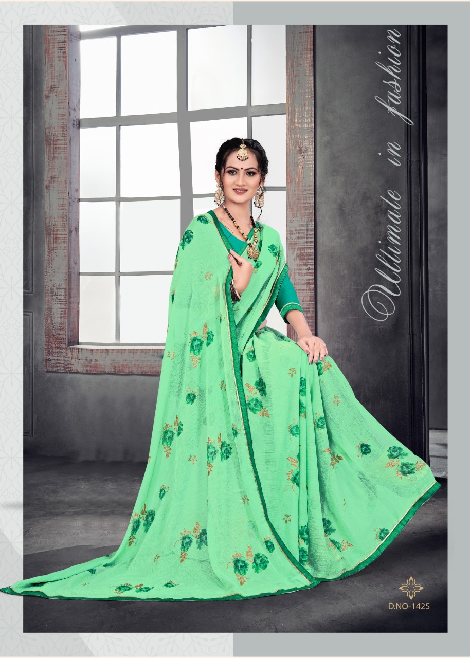 Leela Weight Less Casual Wear Sarees Catalogue