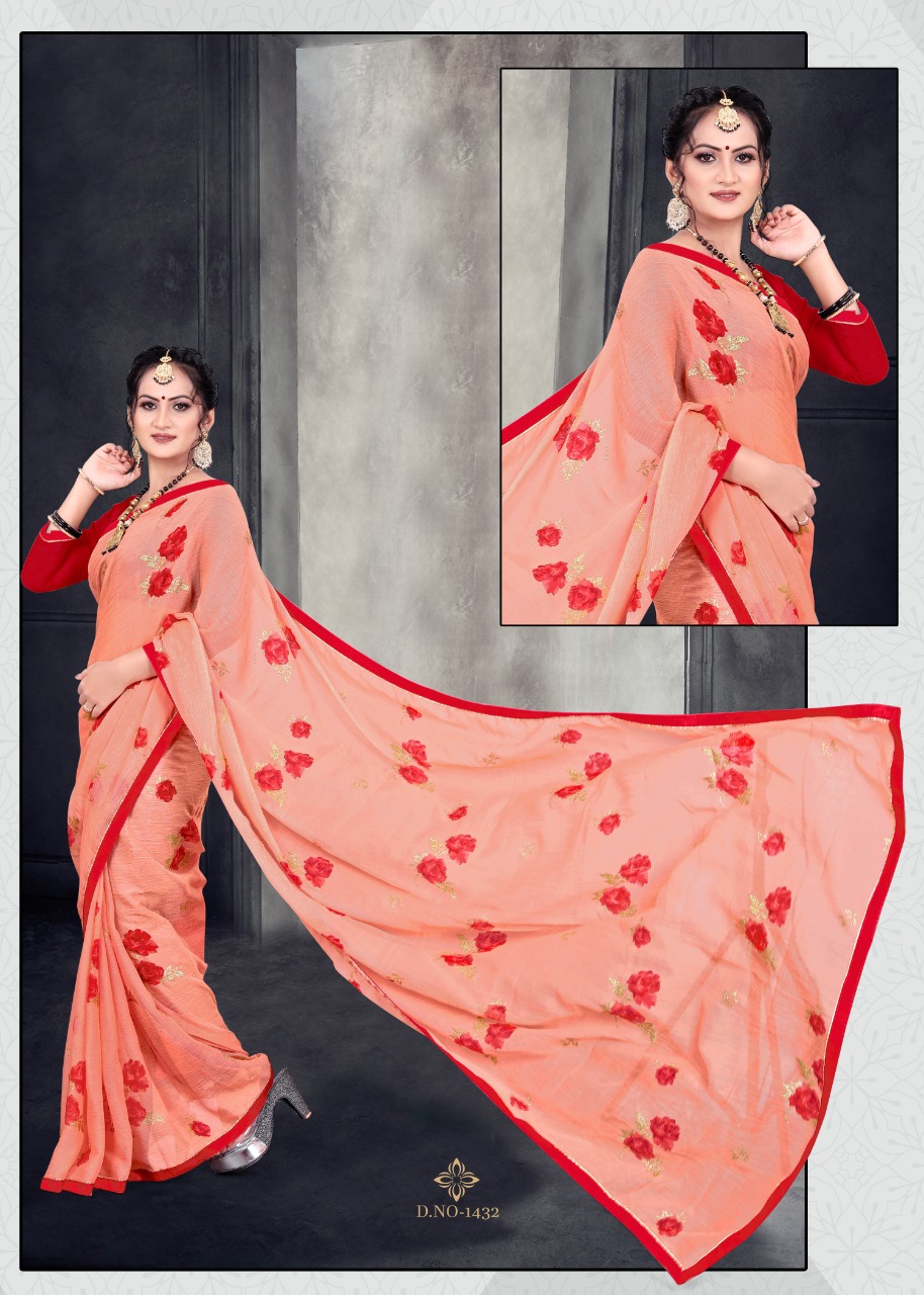 Leela Weight Less Casual Wear Sarees Catalogue