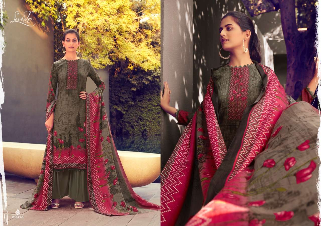 Levisha  Presents Harmoney  Designer Dress Material