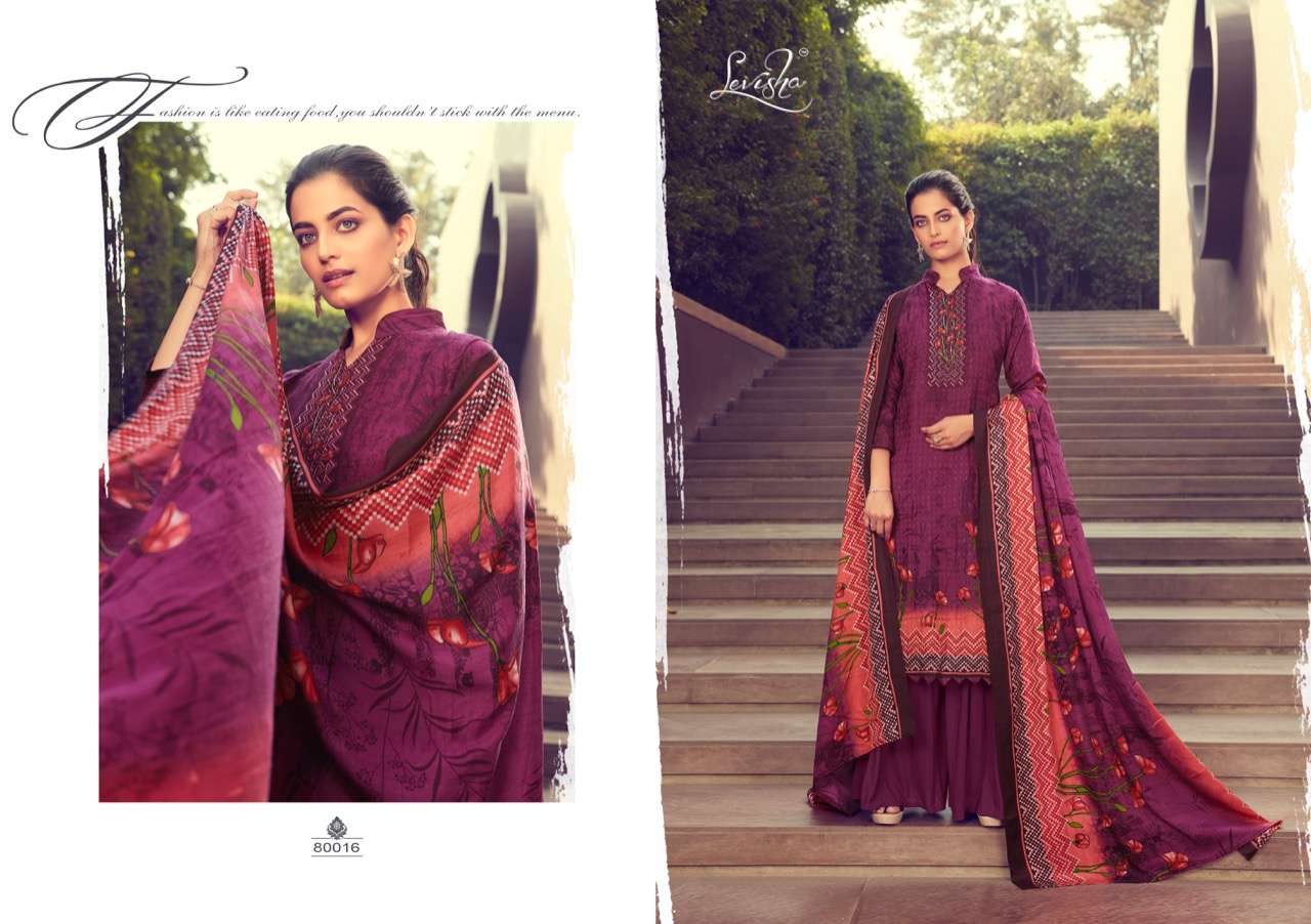 Levisha  Presents Harmoney  Designer Dress Material