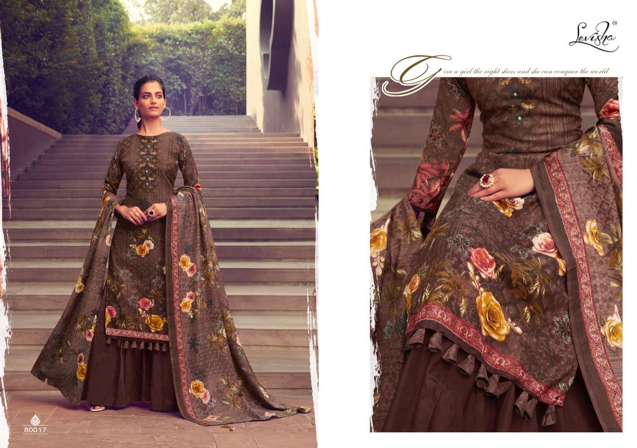 Levisha  Presents Harmoney  Designer Dress Material