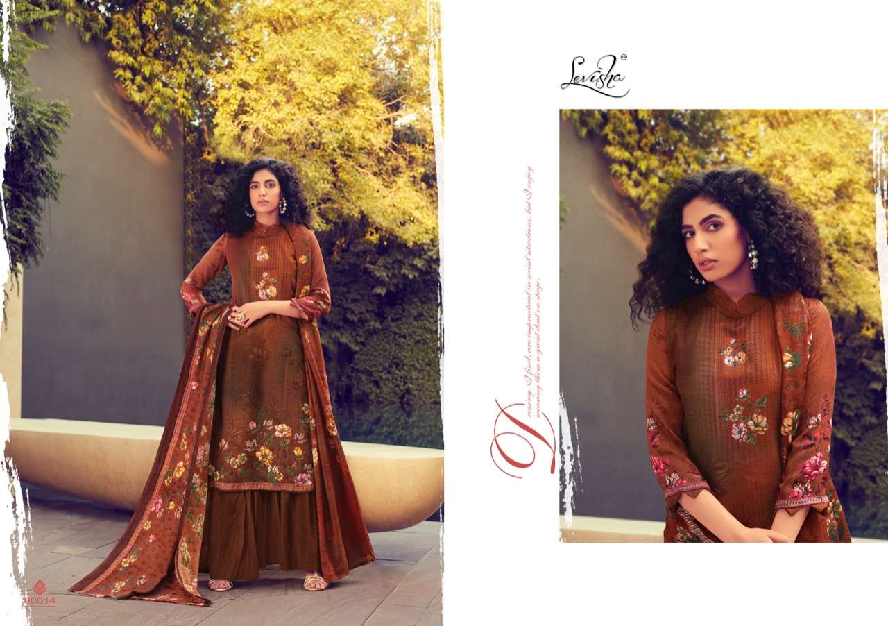 Levisha  Presents Harmoney  Designer Dress Material