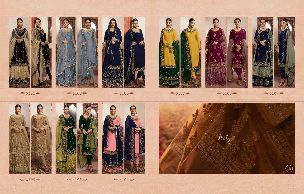 Lt Nitya 161  Festive Wear Designer Salwar Suits Collection