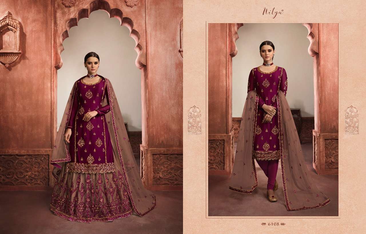Lt Nitya 161  Festive Wear Designer Salwar Suits Collection