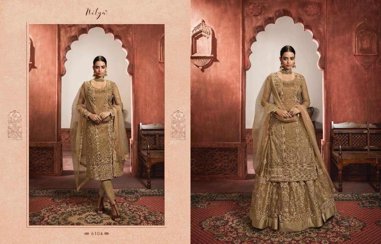 Lt Nitya 161  Festive Wear Designer Salwar Suits Collection