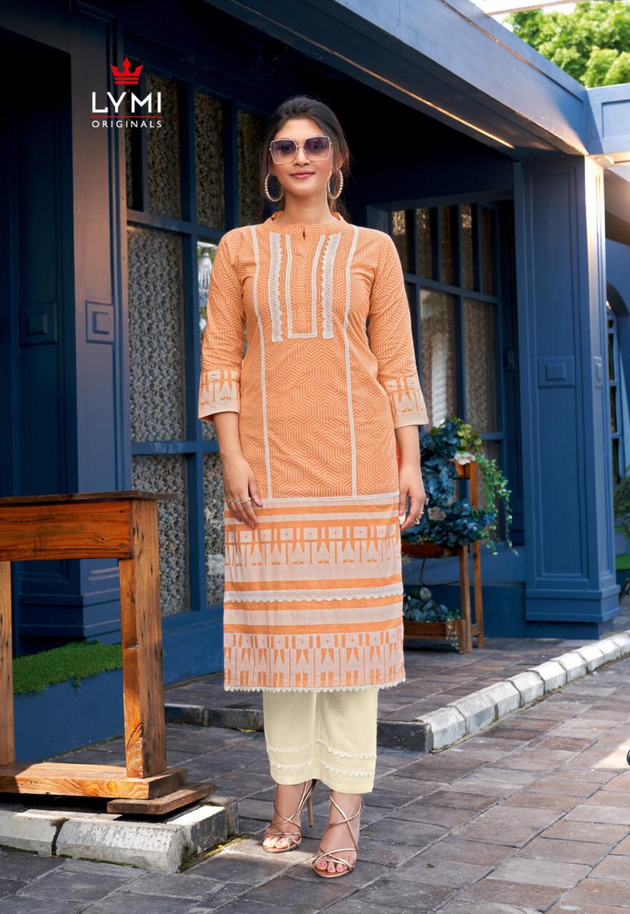 Lymi Presents Look Well  Kurti With Pant
