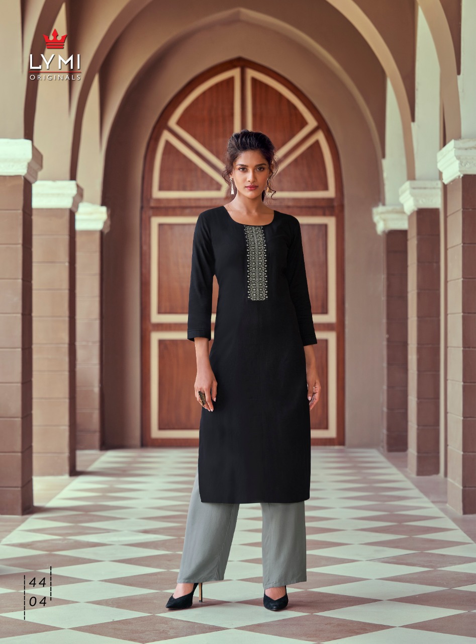 Lymi Presents Runway Casual Ware Kurtis With Bottom