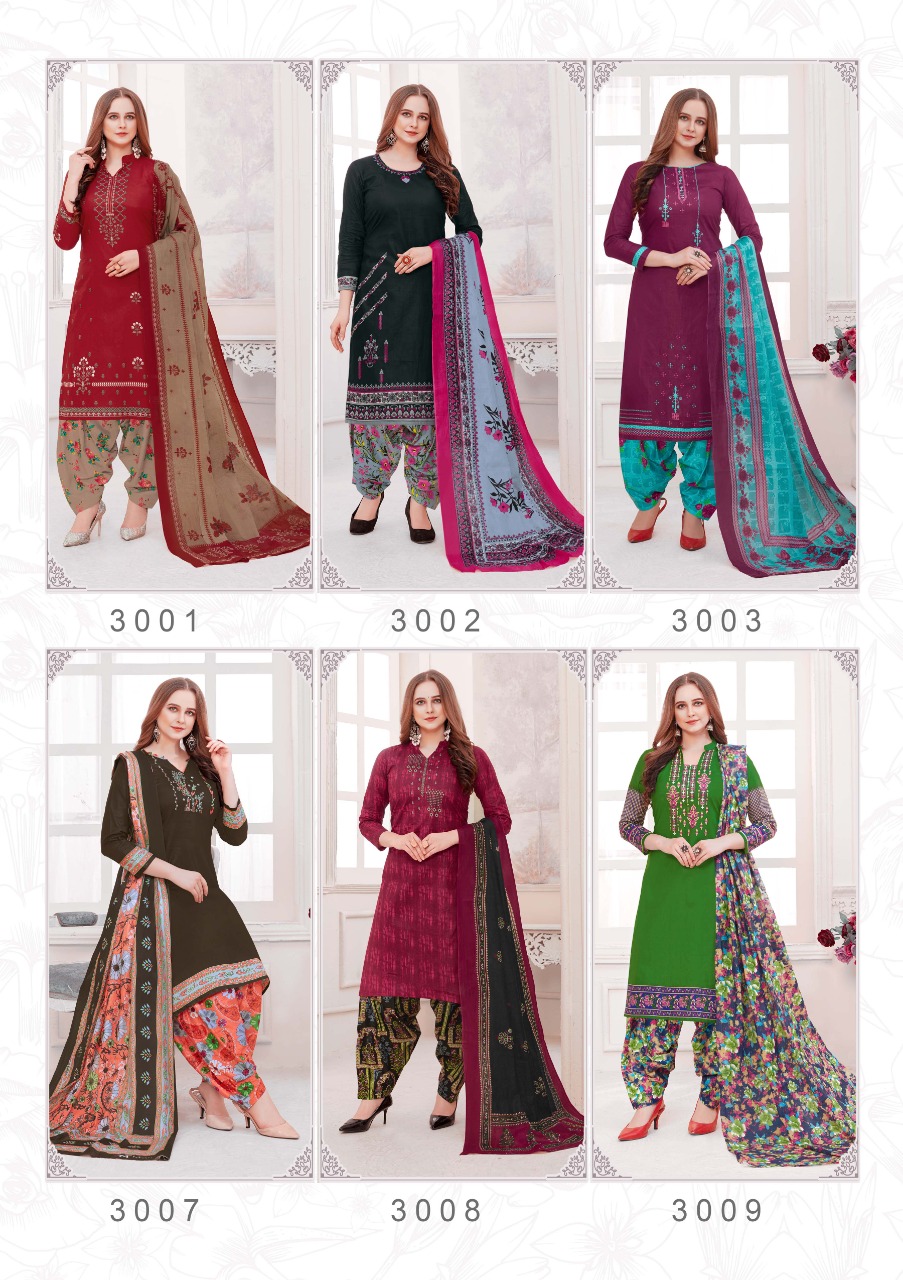 Mishri  Presents Magic Patiyala Vol  3  Printed Dress Material