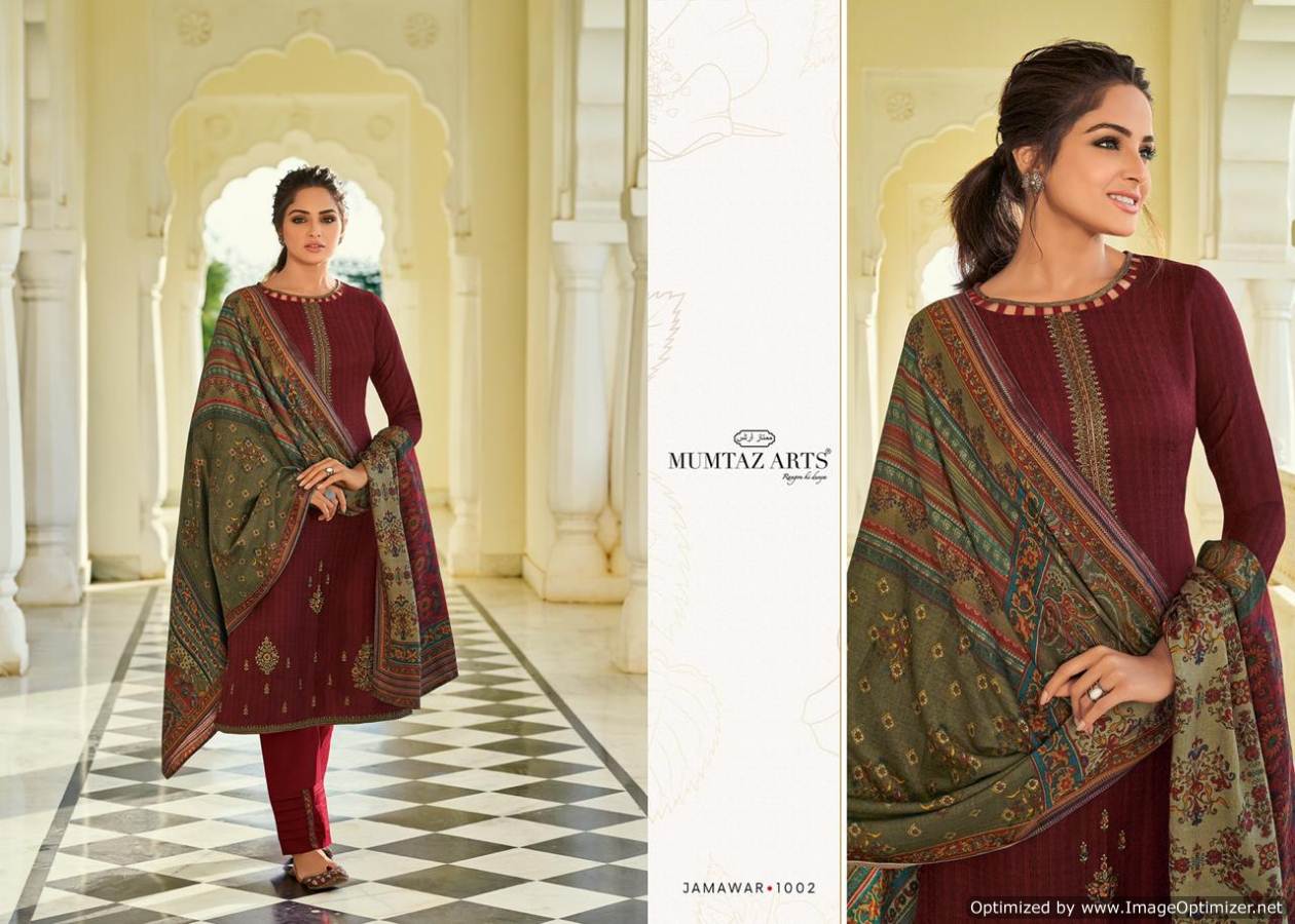 Mumtaz Arts Presents  Jamawar Pure Pashmina Kashmiri Collection