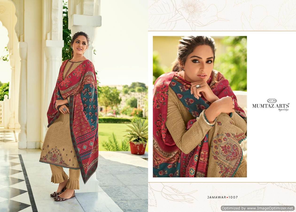 Mumtaz Arts Presents  Jamawar Pure Pashmina Kashmiri Collection