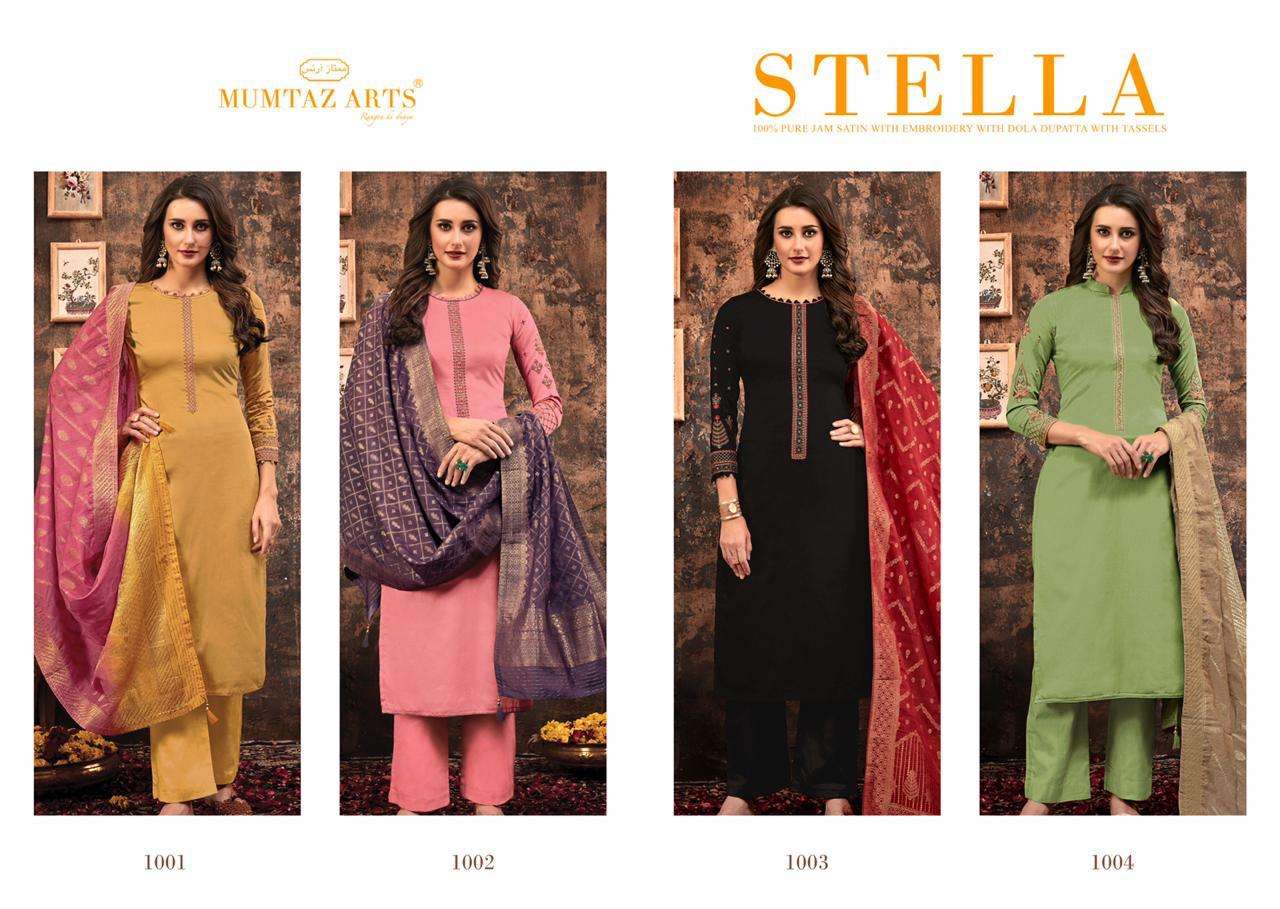 Mumtaz Arts   Presents Stella  Designer Dress Material