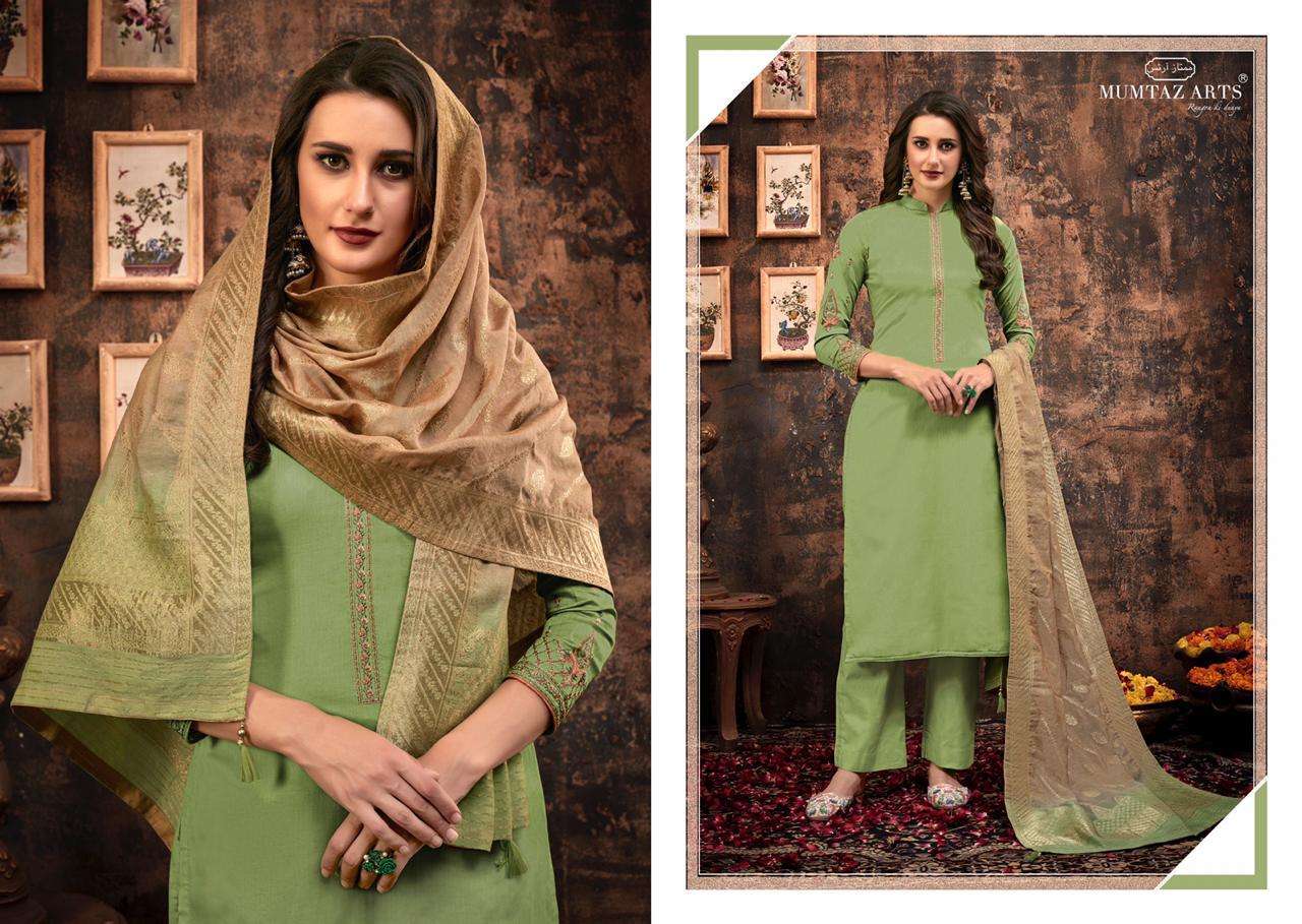 Mumtaz Arts   Presents Stella  Designer Dress Material