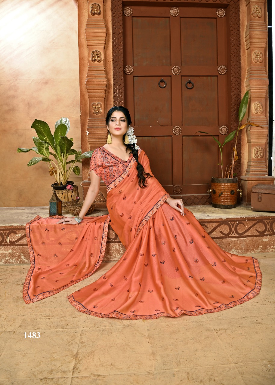 Paridhi Presents Casual Wear Sarees Catalogue