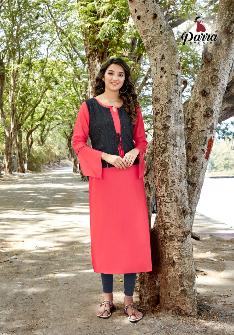 Parra  Studio Presents Paytm Fancy Kurti With Koti  Collection