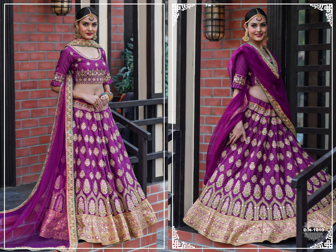 Peafowl Vol  53 Heavy Bridal Lehenga Choli Collection