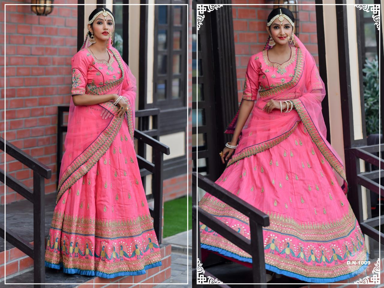 Peafowl Vol  53 Heavy Bridal Lehenga Choli Collection