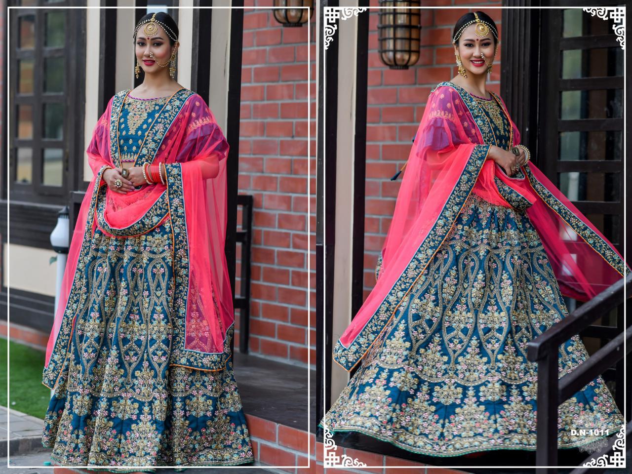 Peafowl Vol  53 Heavy Bridal Lehenga Choli Collection