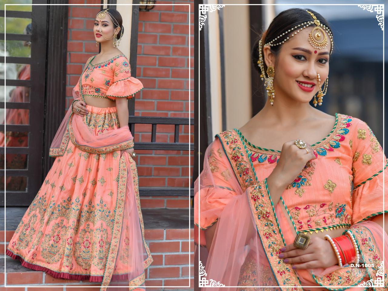 Peafowl Vol  53 Heavy Bridal Lehenga Choli Collection