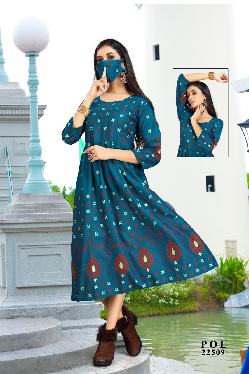 Pol 21 Vol 2 Designer Kurti Collection