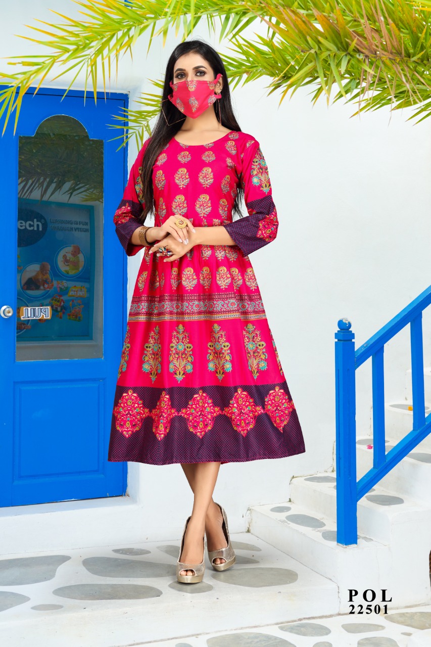 Pol 21 Vol 2 Designer Kurti Collection