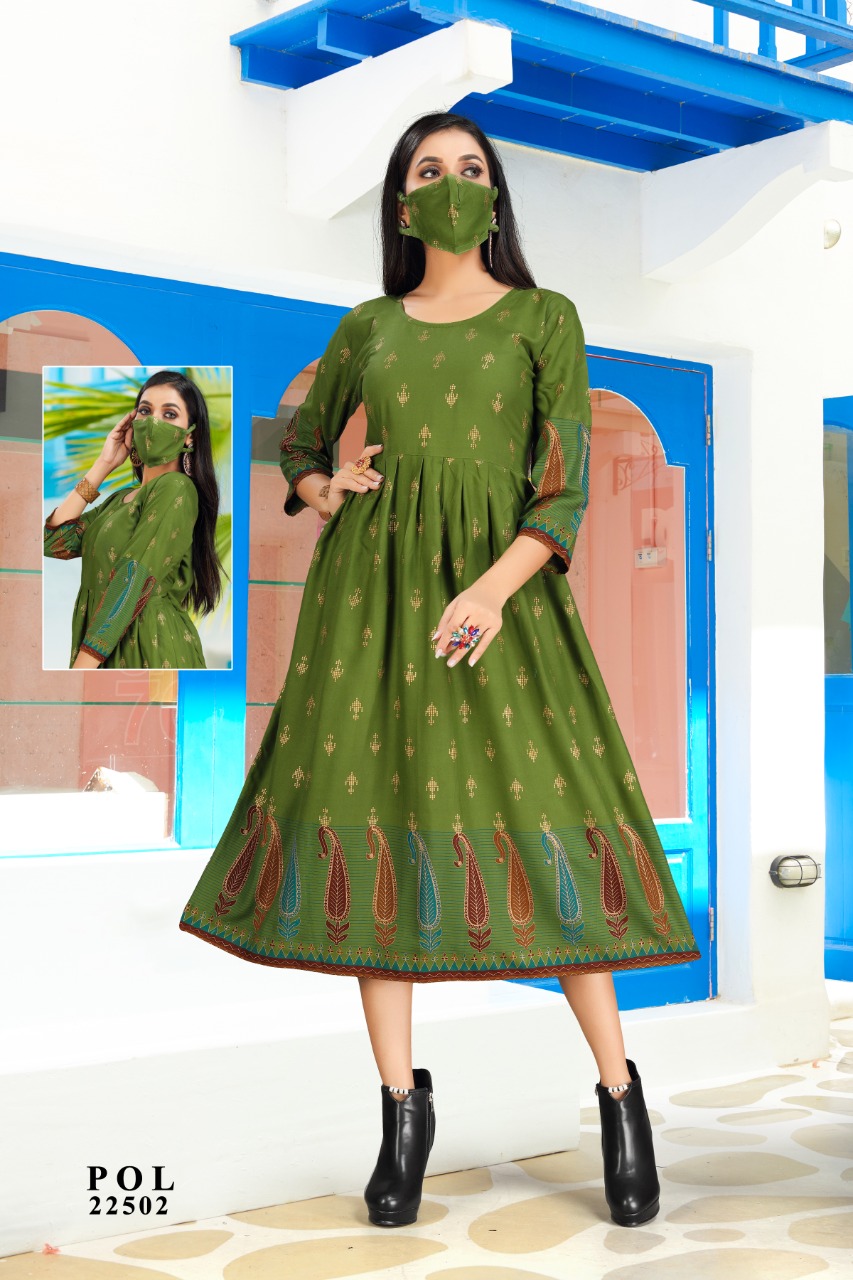 Pol 21 Vol 2 Designer Kurti Collection