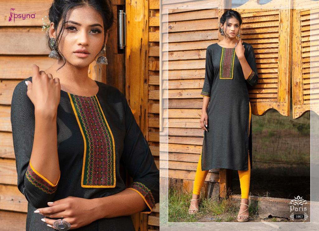 Psyna  Presents Pari Casual Wear Kurti Collection
