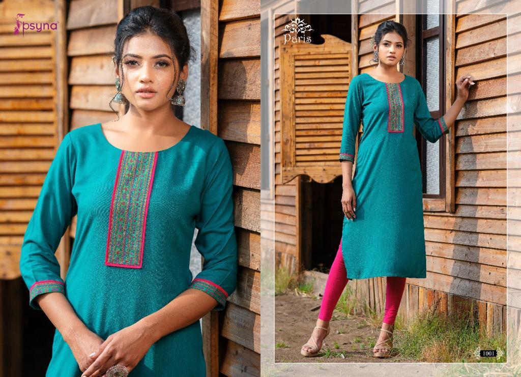 Psyna  Presents Pari Casual Wear Kurti Collection
