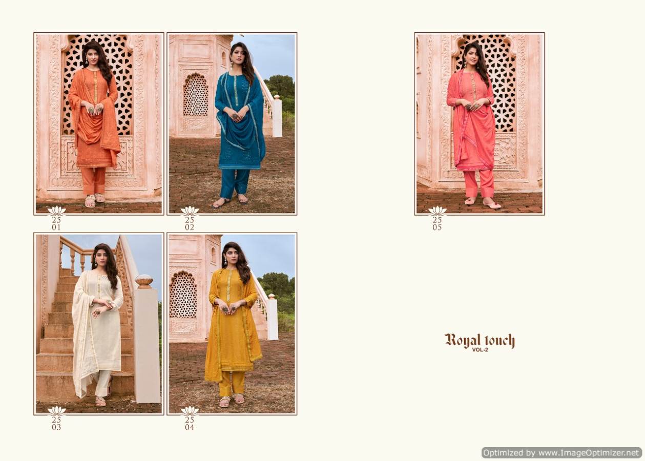 Rangoon  Presents Royal Touch  Vol 2  Ready Made Collection