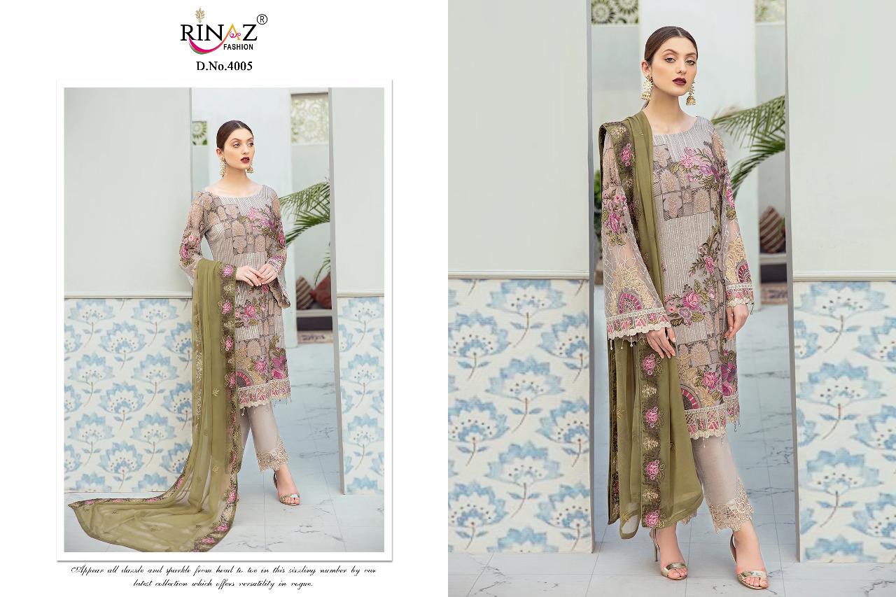 Rinaz Presents  Rangoon Vol 3 Pakistani Salwar Suits