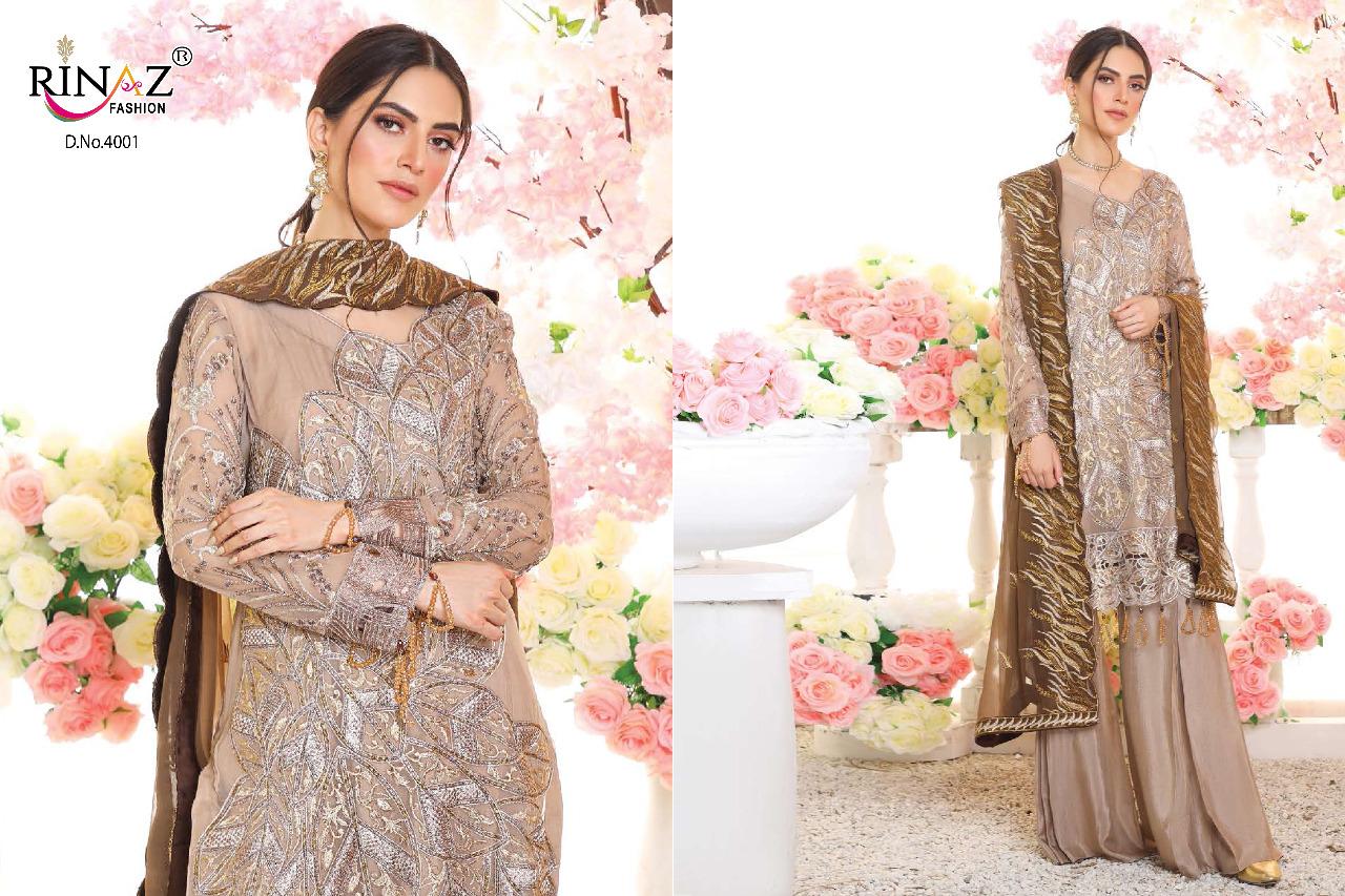 Rinaz  Presents Zebtan Vol 3 Designer Pakistani Suits Collection.