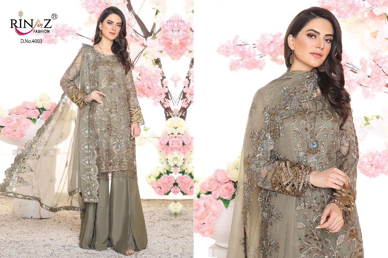 Rinaz  Presents Zebtan Vol 3 Designer Pakistani Suits Collection.