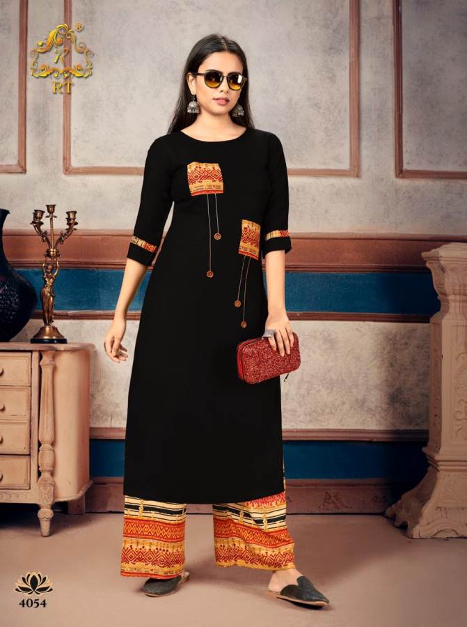 Rt Presents  Plazzo Queen Vol  9 Stylish Kurti With Bottom