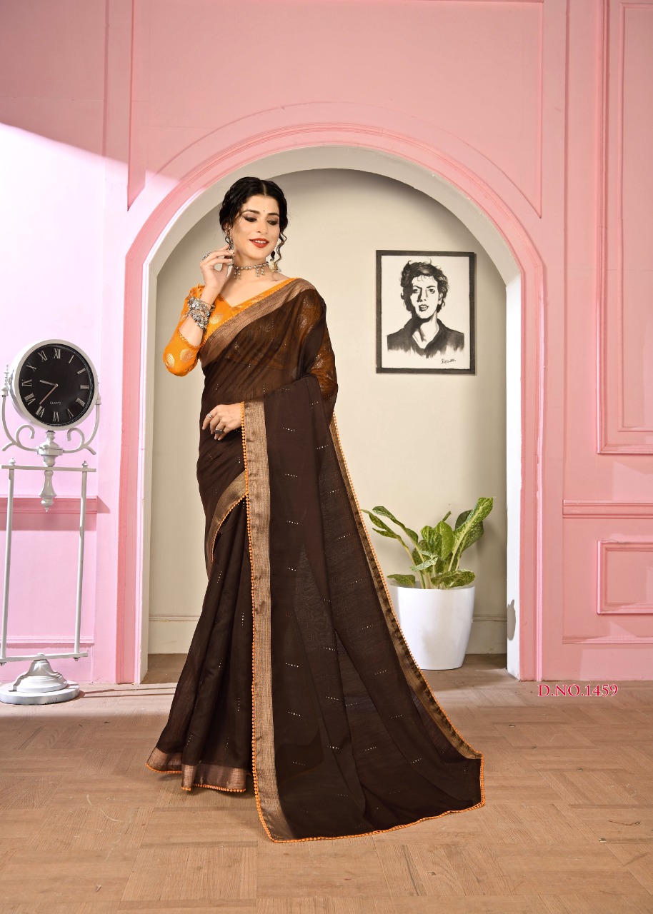 Saanjh Casual Wear Sarees Catalogue