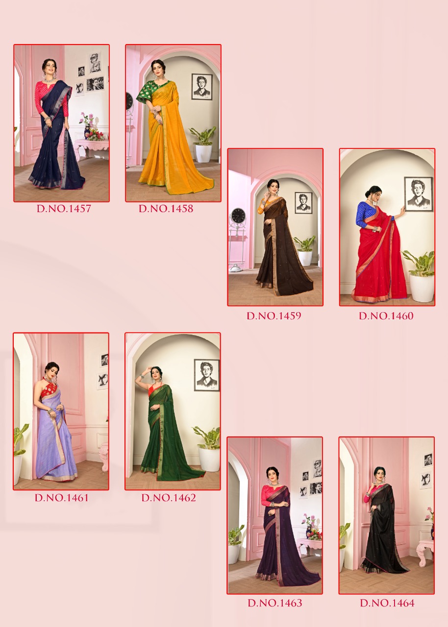Saanjh Casual Wear Sarees Catalogue