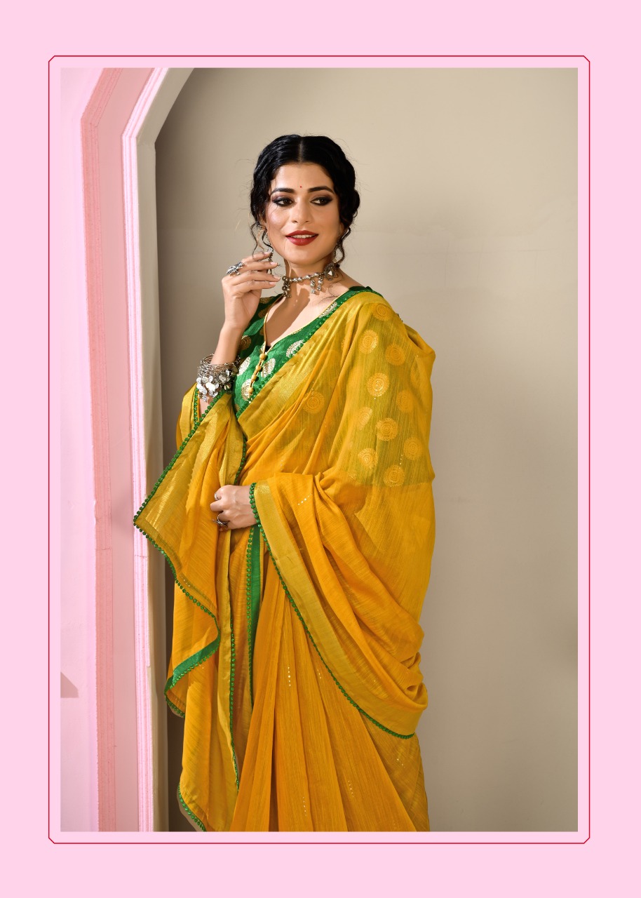 Saanjh Casual Wear Sarees Catalogue